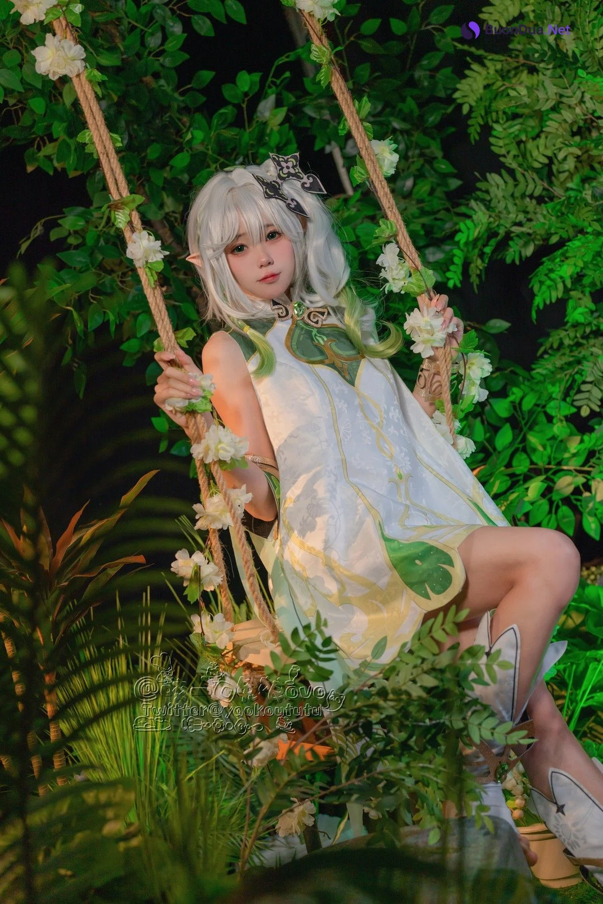 Cosplay 黏黏团子兔 万年萝莉纳西妲 - Photo 2
