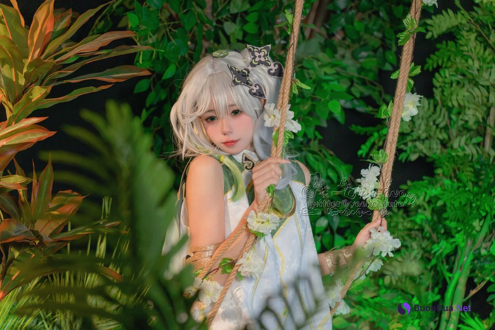 Cosplay 黏黏团子兔 万年萝莉纳西妲 - Photo 3