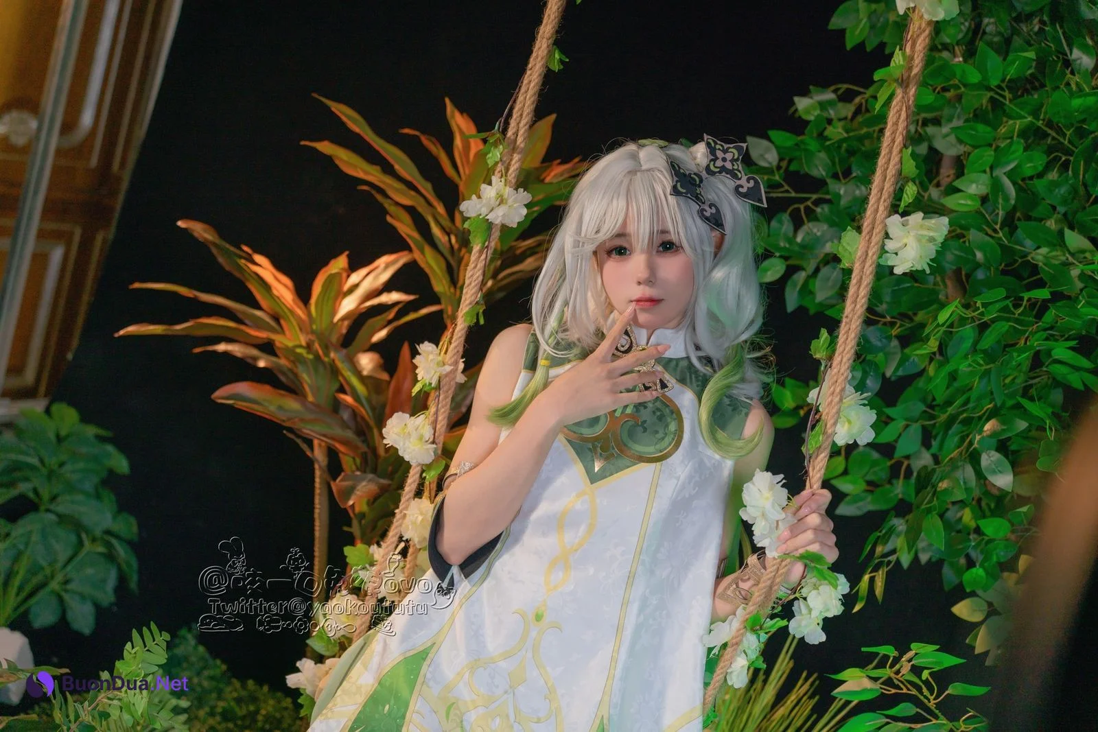 Cosplay 黏黏团子兔 万年萝莉纳西妲 - Photo 4