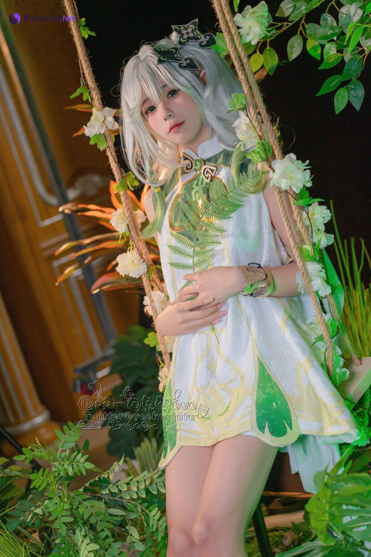 Cosplay 黏黏团子兔 万年萝莉纳西妲 - Photo 5