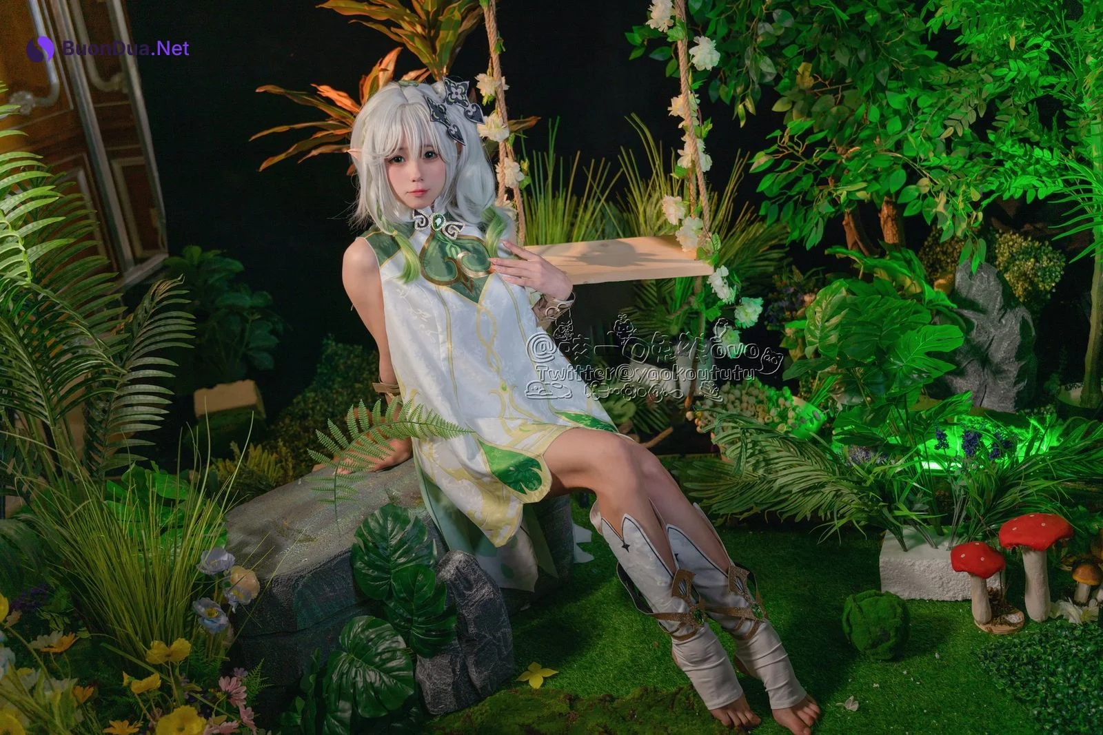 Cosplay 黏黏团子兔 万年萝莉纳西妲 - Photo 6