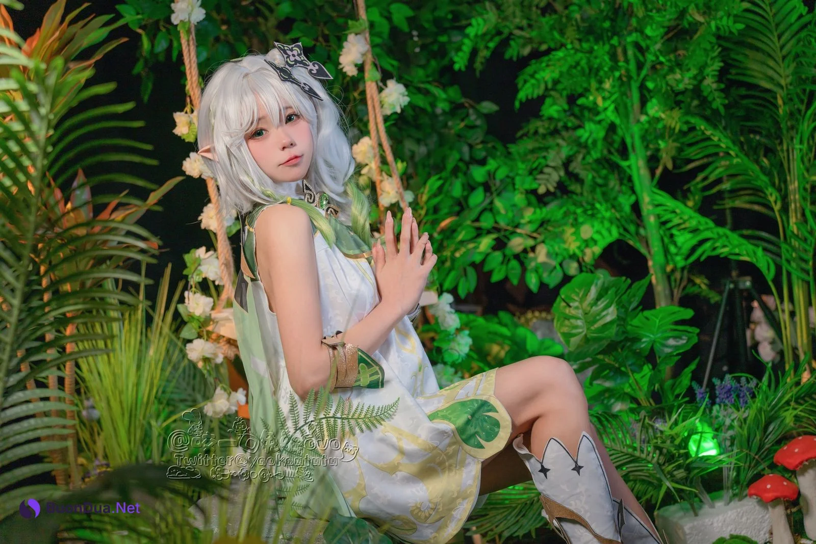Cosplay 黏黏团子兔 万年萝莉纳西妲 - Photo 7