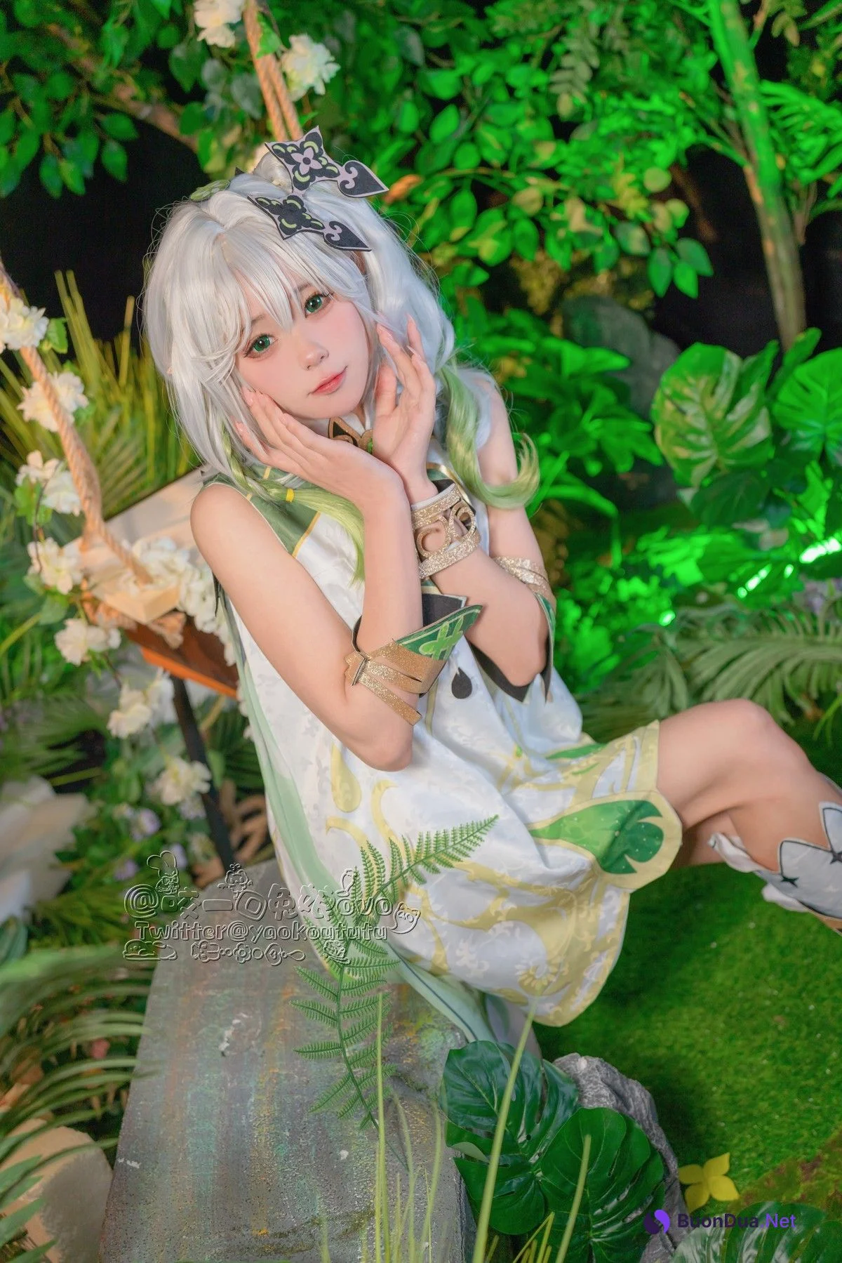 Cosplay 黏黏团子兔 万年萝莉纳西妲 - Photo 8