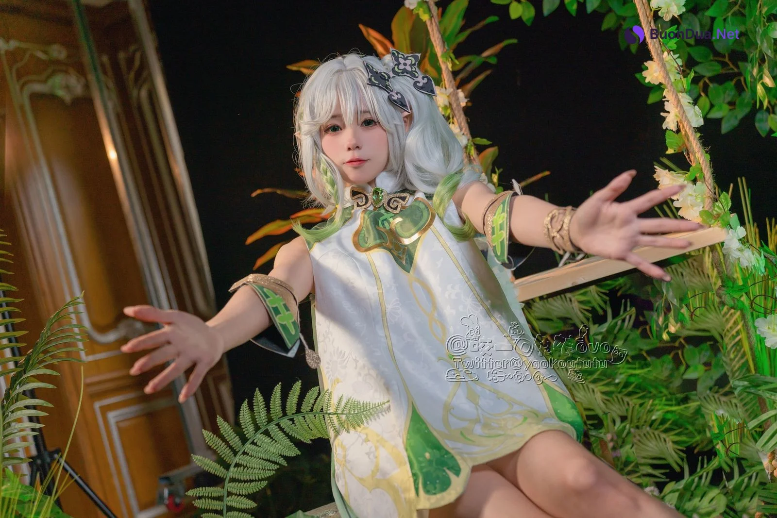 Cosplay 黏黏团子兔 万年萝莉纳西妲 - Photo 9