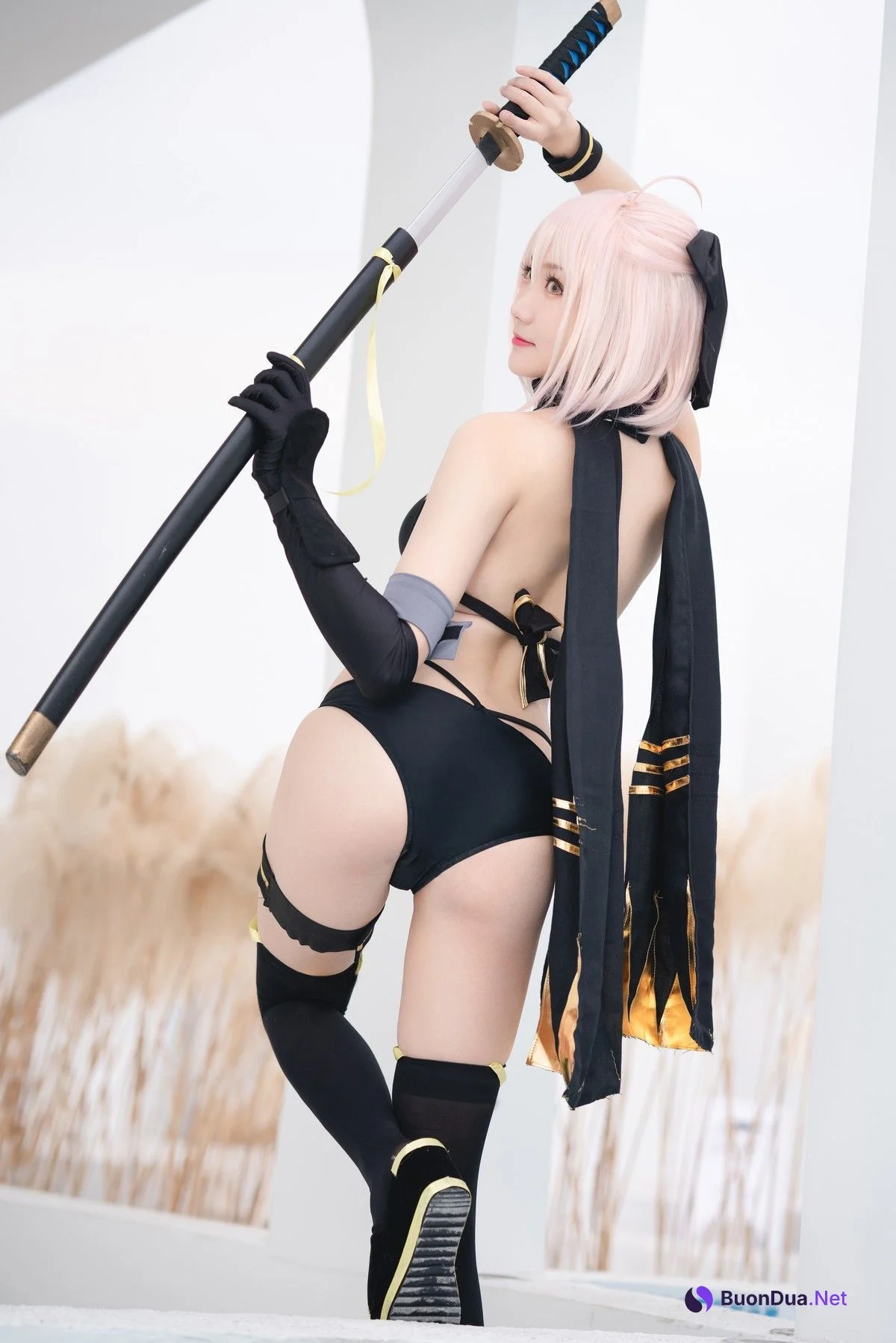 Cosplay 瓜希酱 总司 水着 - Photo 5