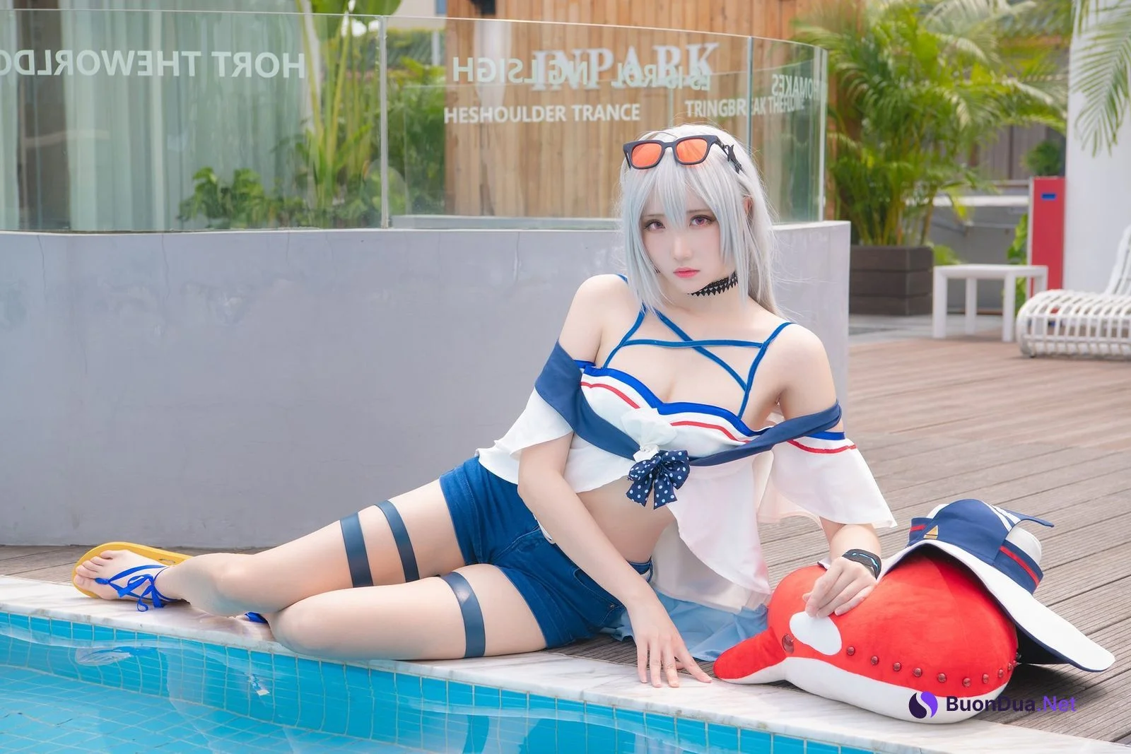 Cosplay 瓜希酱 斯卡蒂 - Photo 10