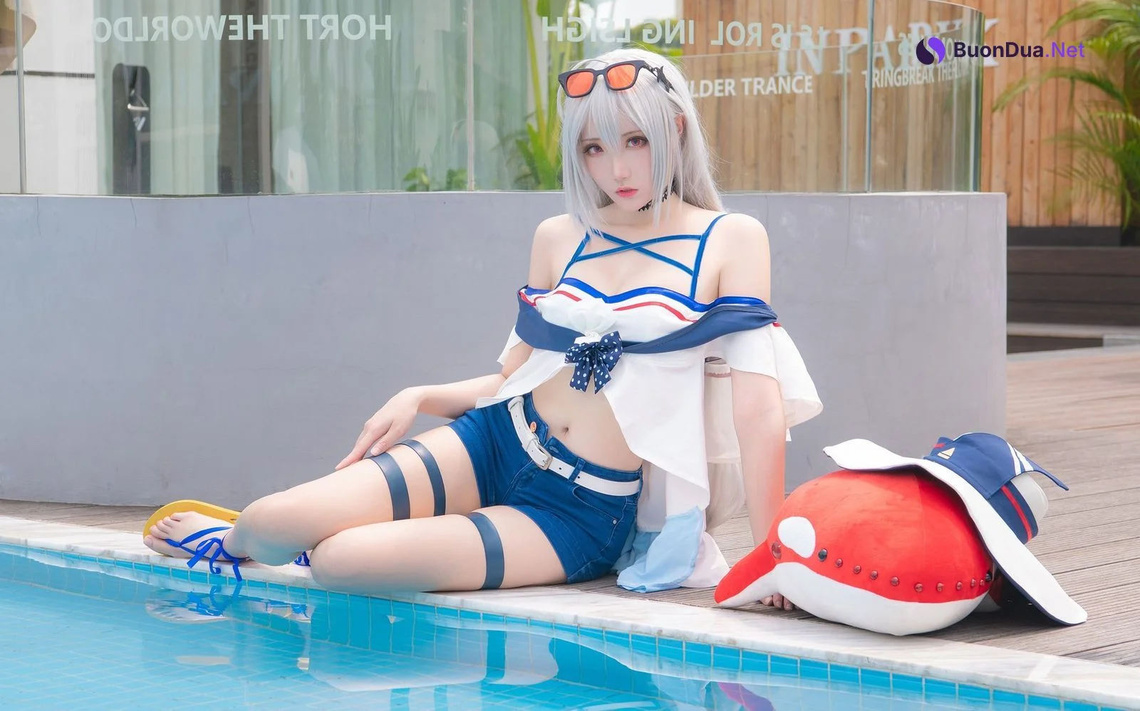 Cosplay 瓜希酱 斯卡蒂 - Photo 11