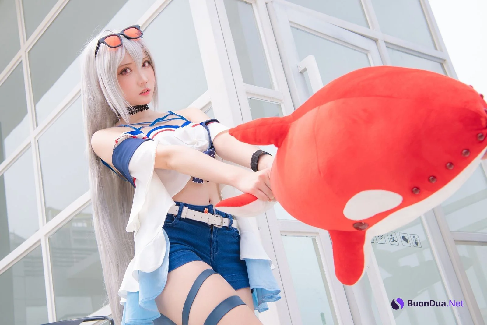 Cosplay 瓜希酱 斯卡蒂 - Photo 16