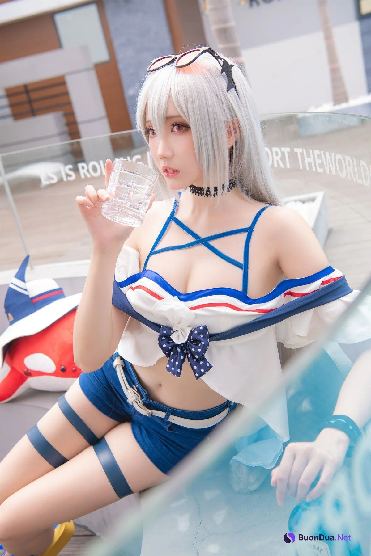 Cosplay 瓜希酱 斯卡蒂 - Photo 19