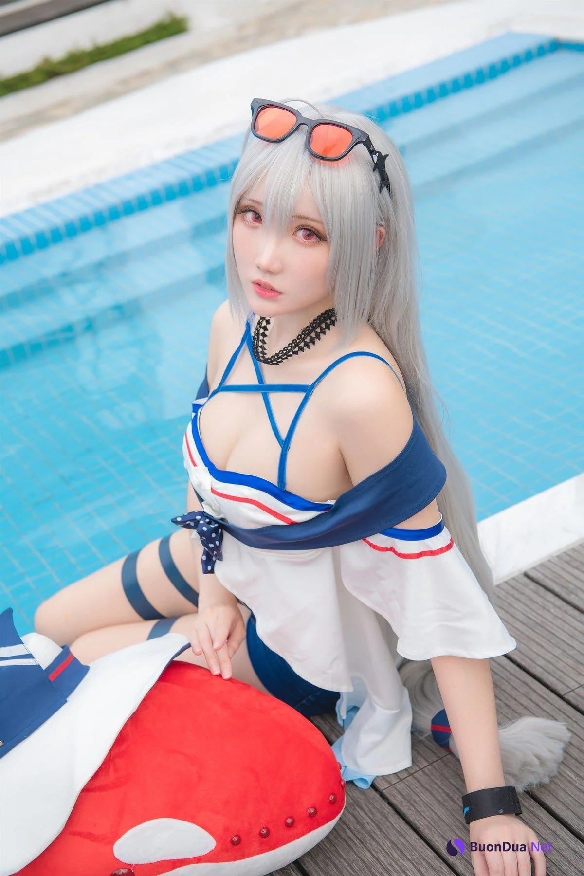 Cosplay 瓜希酱 斯卡蒂 - Photo 4