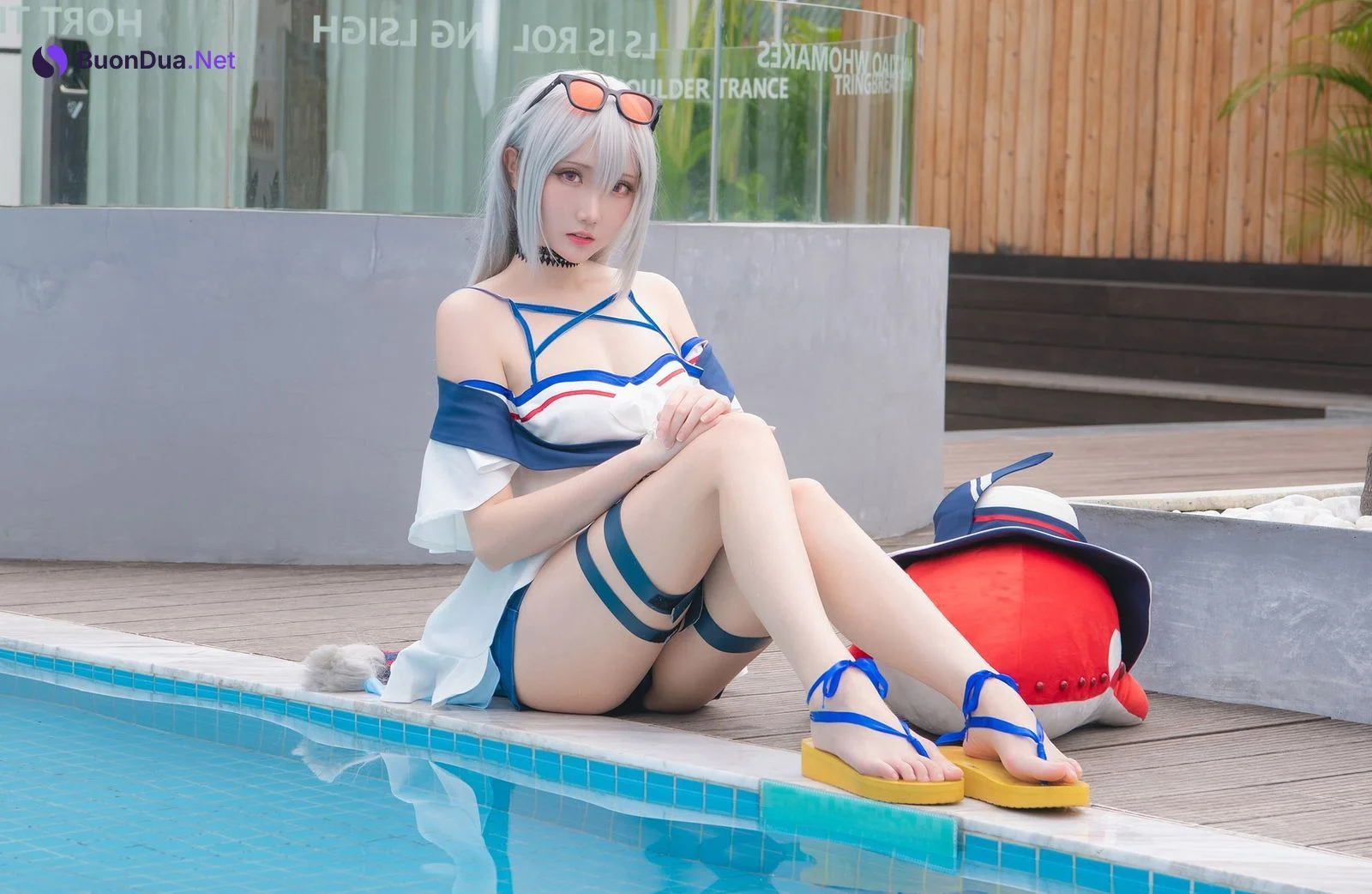 Cosplay 瓜希酱 斯卡蒂 - Photo 7