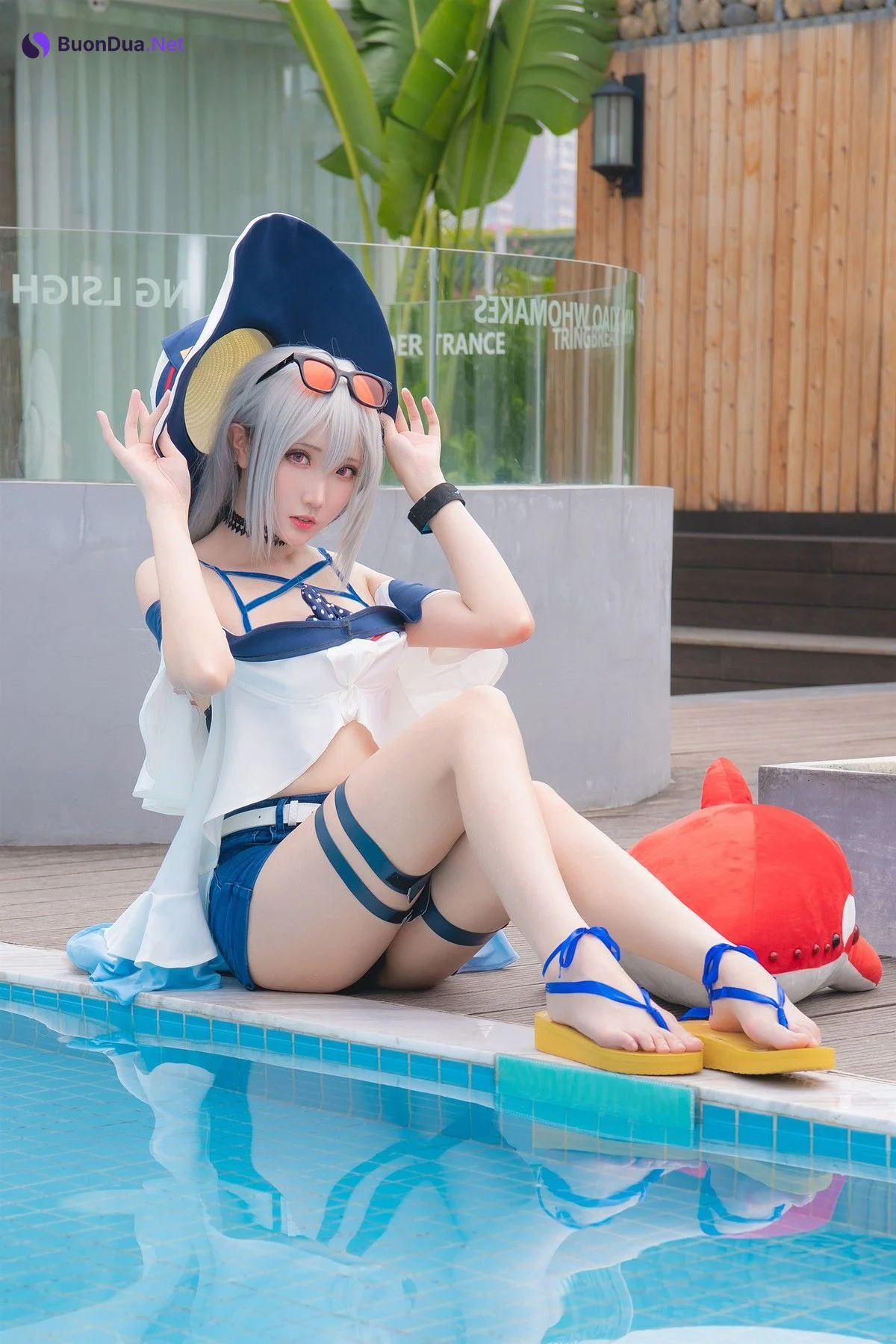 Cosplay 瓜希酱 斯卡蒂 - Photo 8