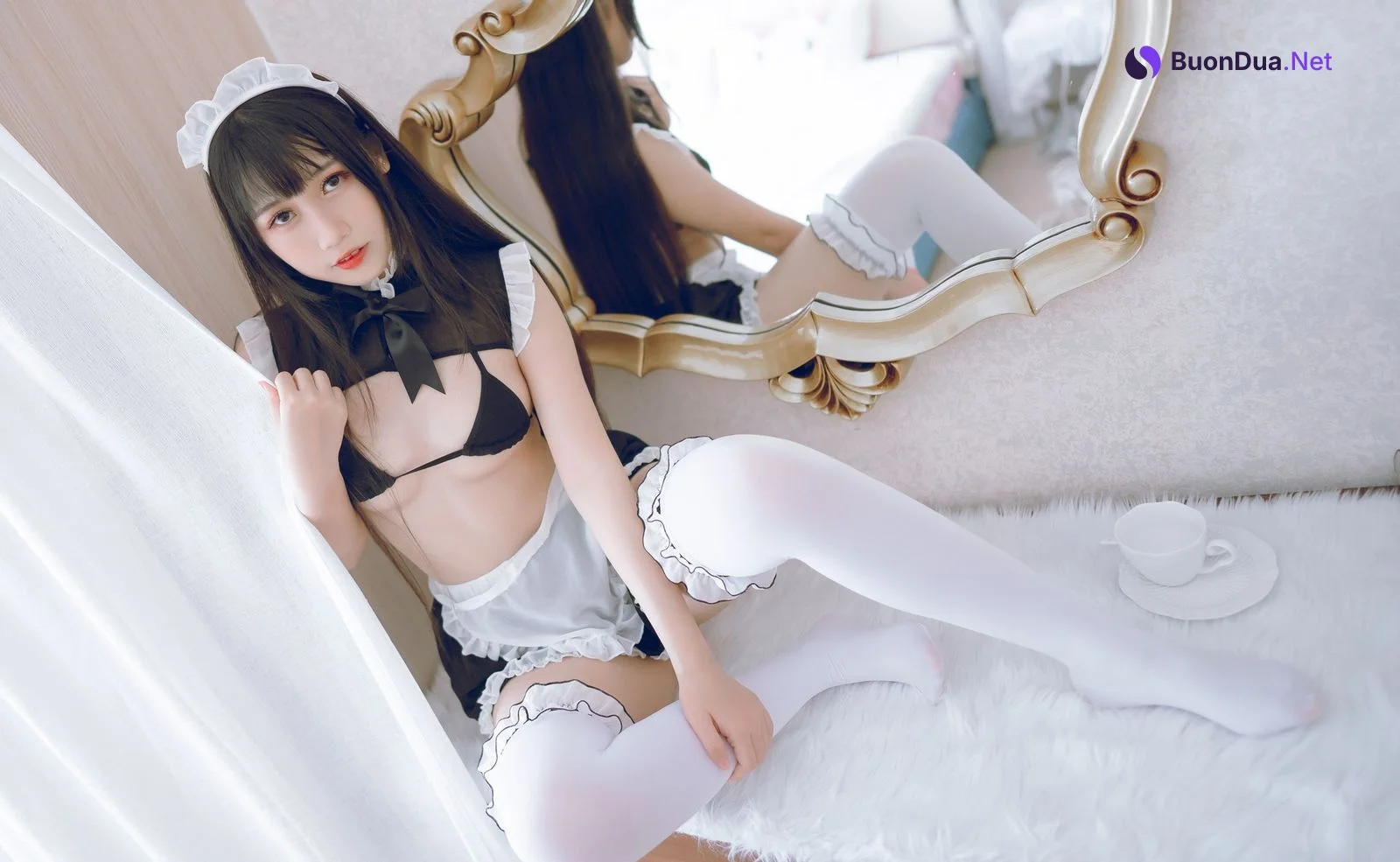 Cosplay 不呆猫 女仆 - Photo 14