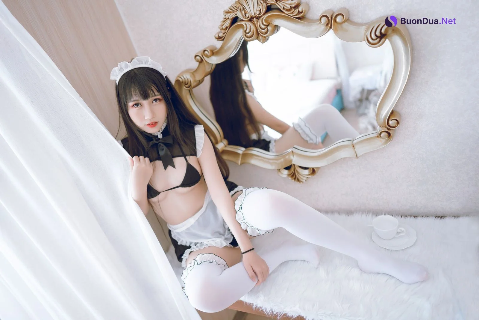Cosplay 不呆猫 女仆 - Photo 15