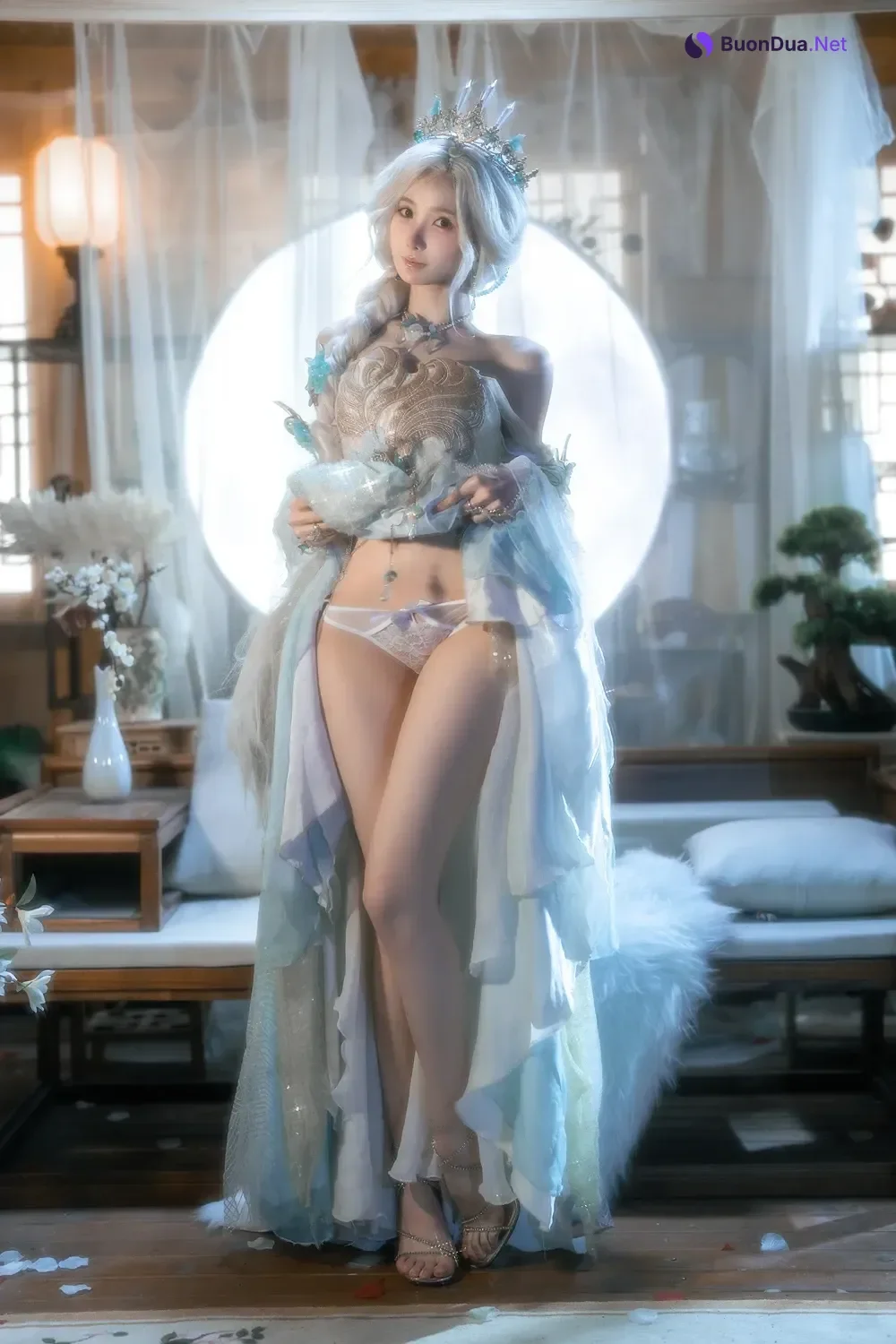 Cosplay 橙子喵酱 – 会员花絮 逆水寒 - Photo 12