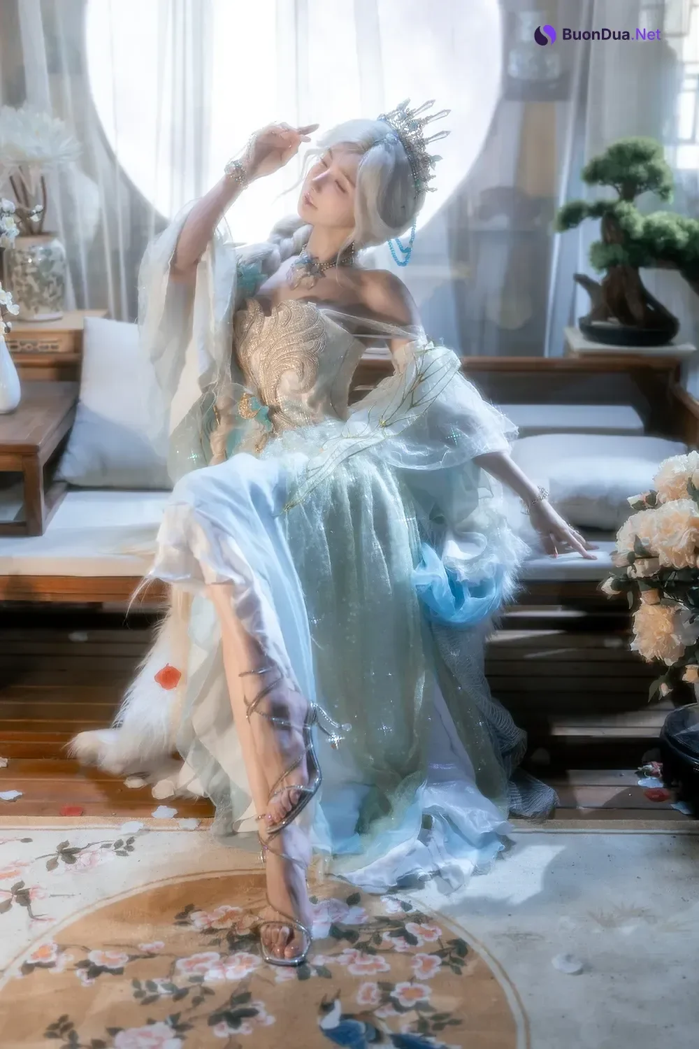 Cosplay 橙子喵酱 – 会员花絮 逆水寒 - Photo 2