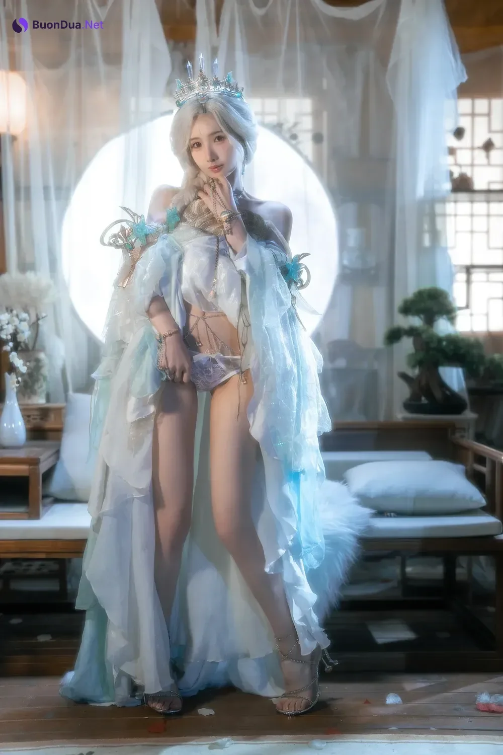 Cosplay 橙子喵酱 – 会员花絮 逆水寒 - Photo 20