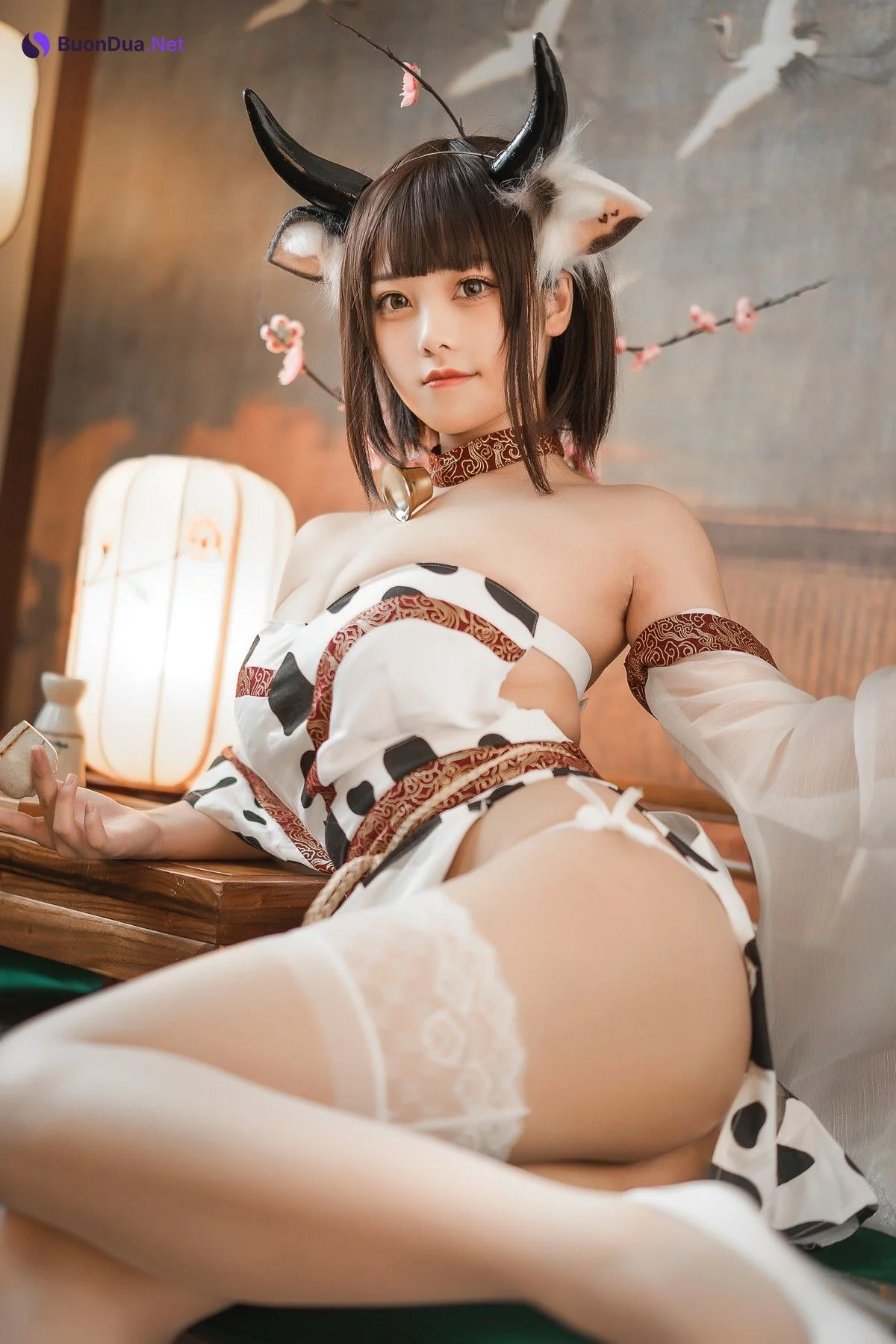 蜜汁猫裘 Cosplay 奶牛 - รูปภาพ 10