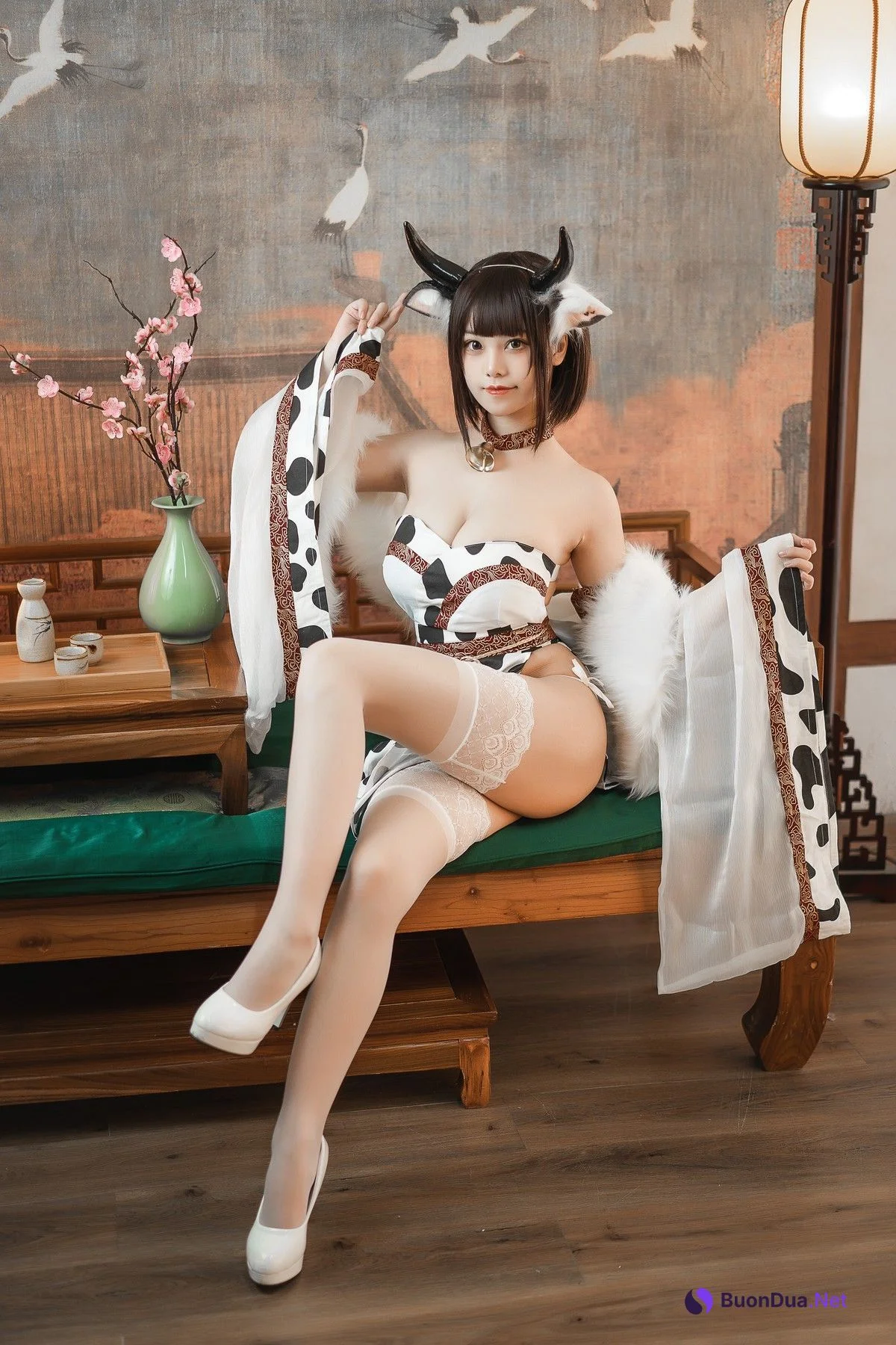 蜜汁猫裘 Cosplay 奶牛 - รูปภาพ 7