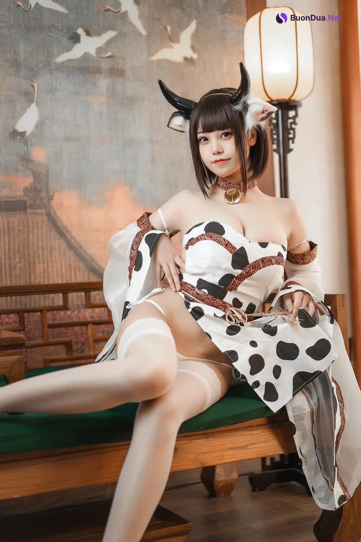 蜜汁猫裘 Cosplay 奶牛 - รูปภาพ 8