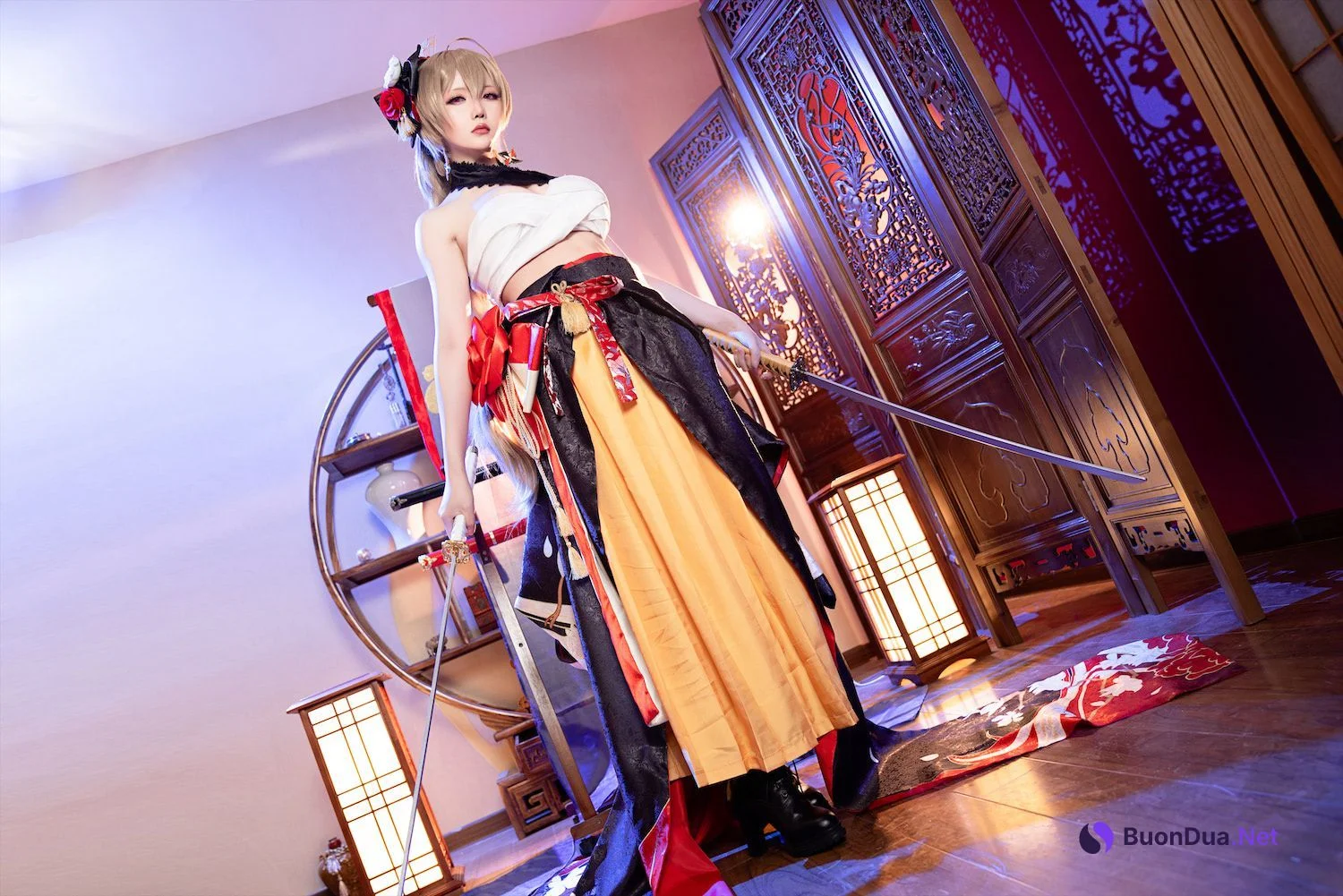 星之迟迟 Cosplay 碧蓝航线让巴 - Photo 12