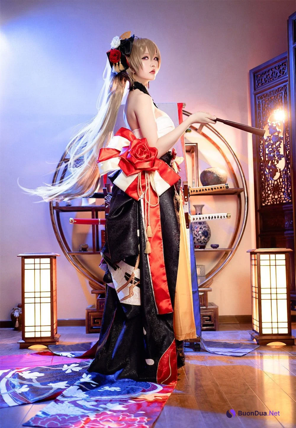 星之迟迟 Cosplay 碧蓝航线让巴 - Photo 13