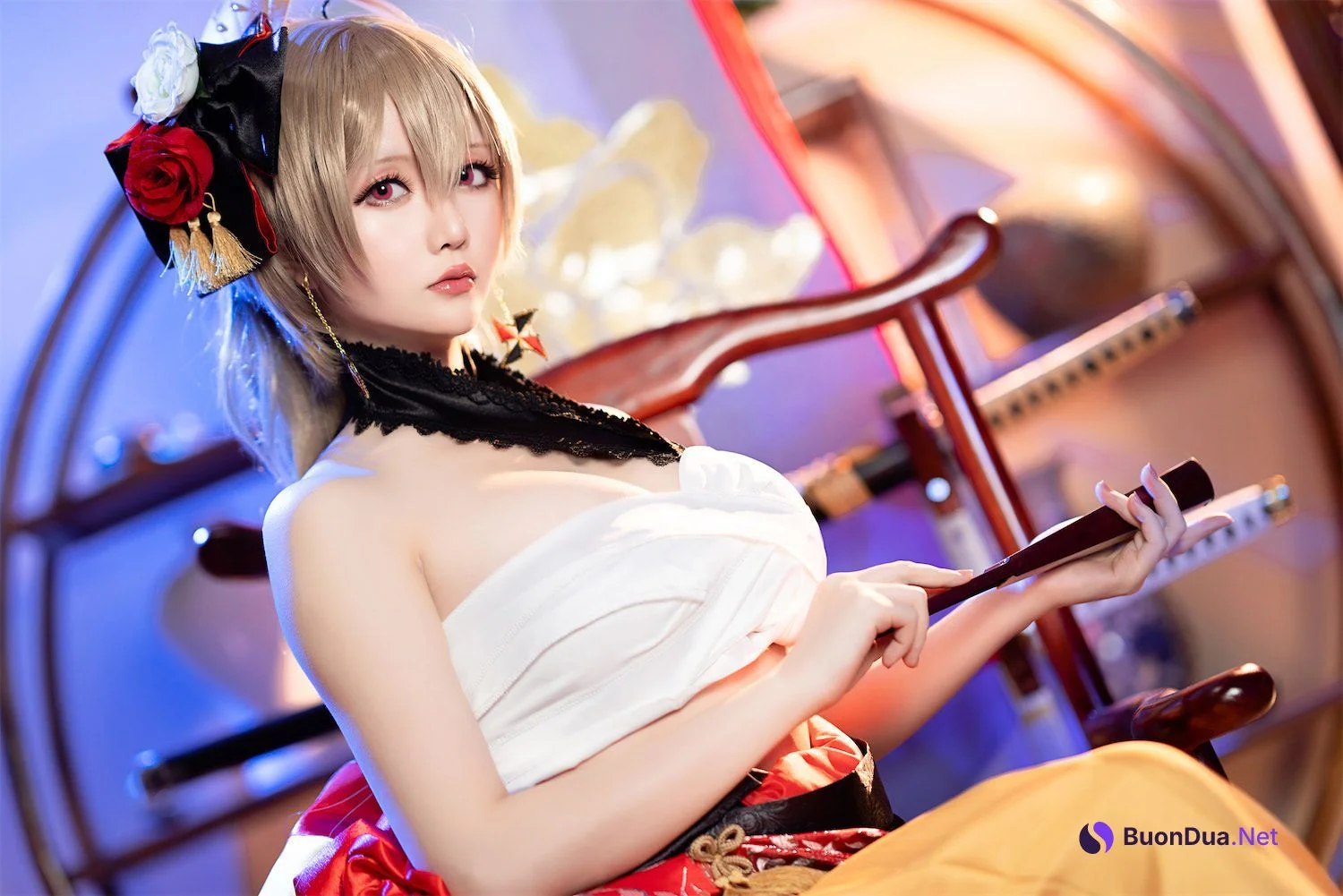 星之迟迟 Cosplay 碧蓝航线让巴 - Photo 14