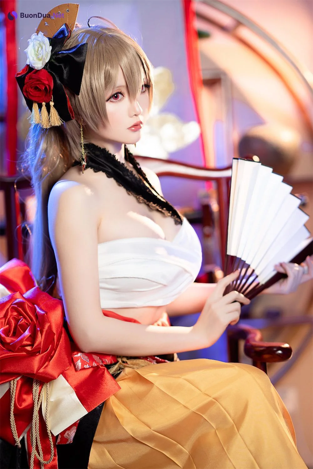 星之迟迟 Cosplay 碧蓝航线让巴 - Photo 15