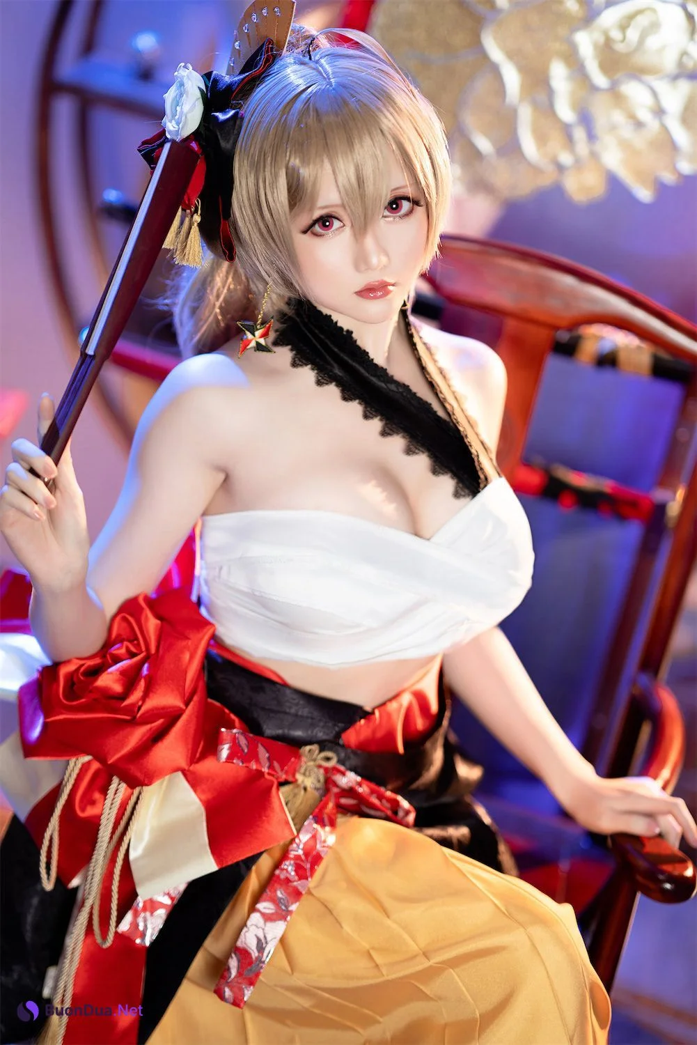 星之迟迟 Cosplay 碧蓝航线让巴 - Photo 16