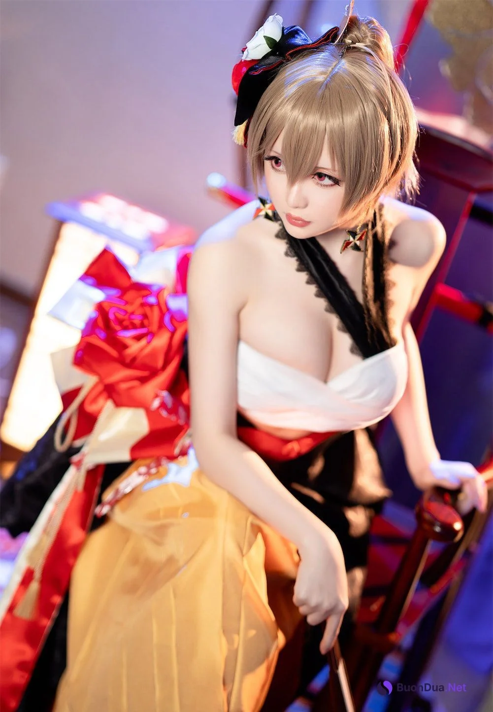 星之迟迟 Cosplay 碧蓝航线让巴 - Photo 17