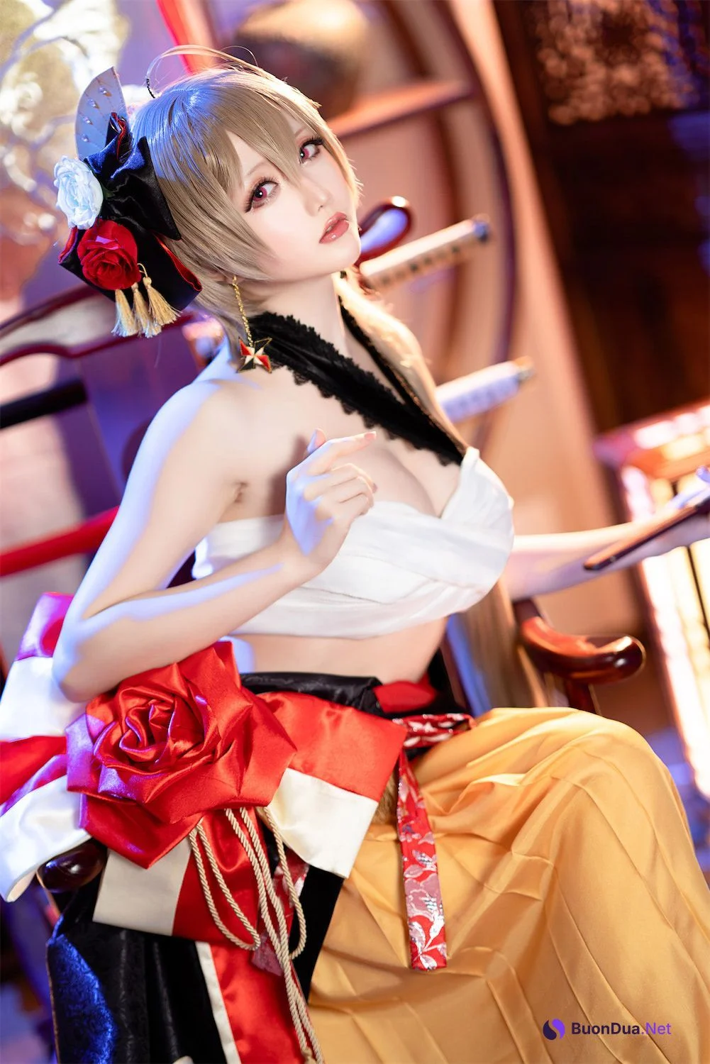 星之迟迟 Cosplay 碧蓝航线让巴 - Photo 19