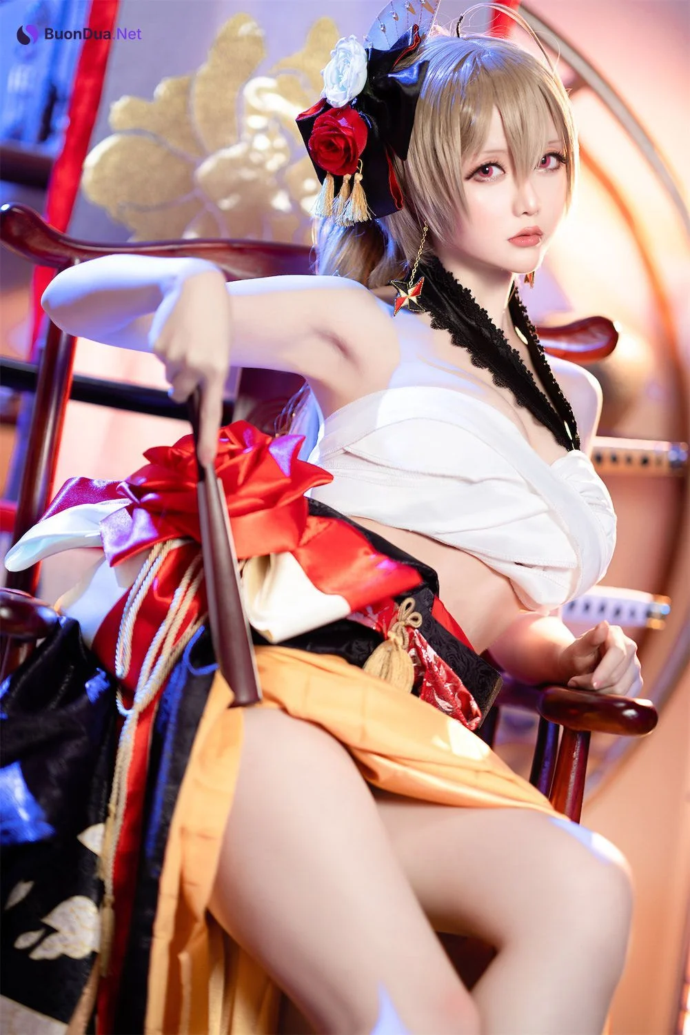 星之迟迟 Cosplay 碧蓝航线让巴 - Photo 20
