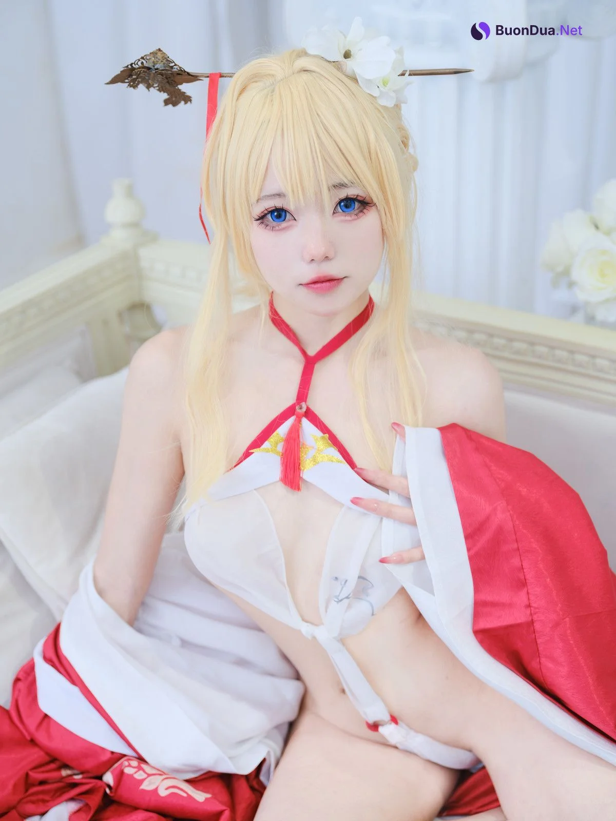 Cosplay 黏黏团子兔 光荣凉夜春雪新年 - Photo 4