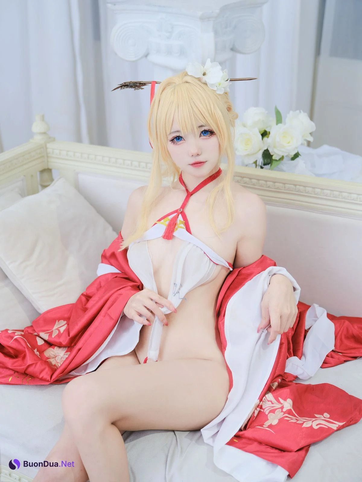 Cosplay 黏黏团子兔 光荣凉夜春雪新年 - Photo 8