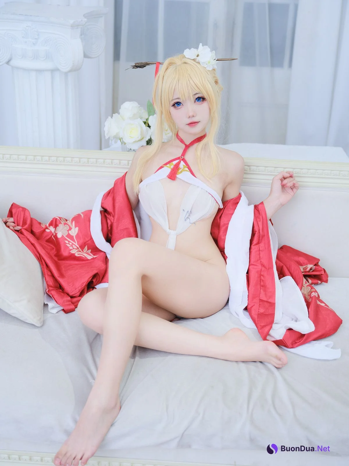 Cosplay 黏黏团子兔 光荣凉夜春雪新年 - Photo 9