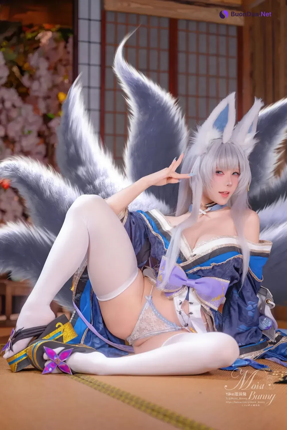 Cosplay 黏黏团子兔 – 碧蓝航线 信浓 - Photo 13