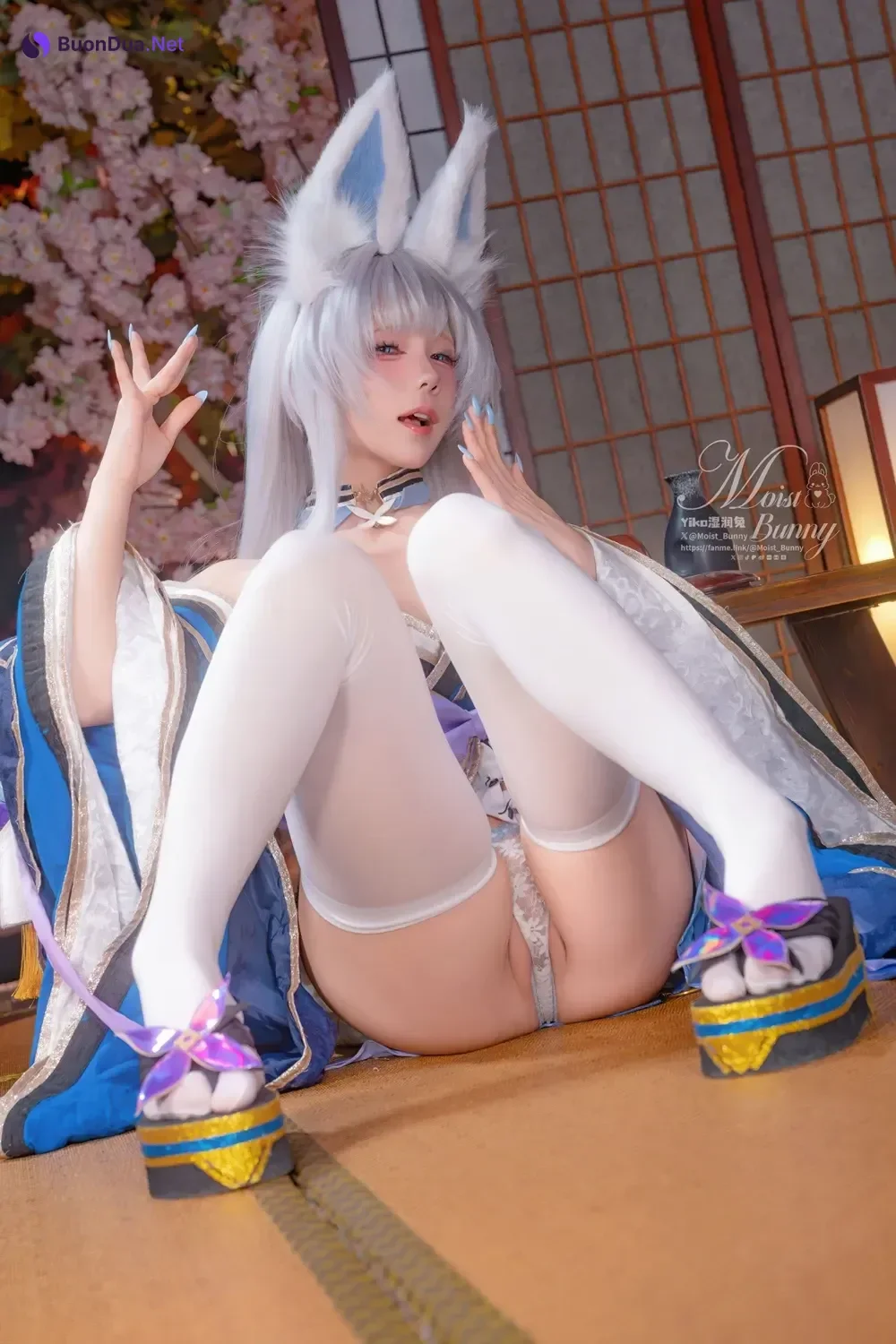 Cosplay 黏黏团子兔 – 碧蓝航线 信浓 - Photo 16