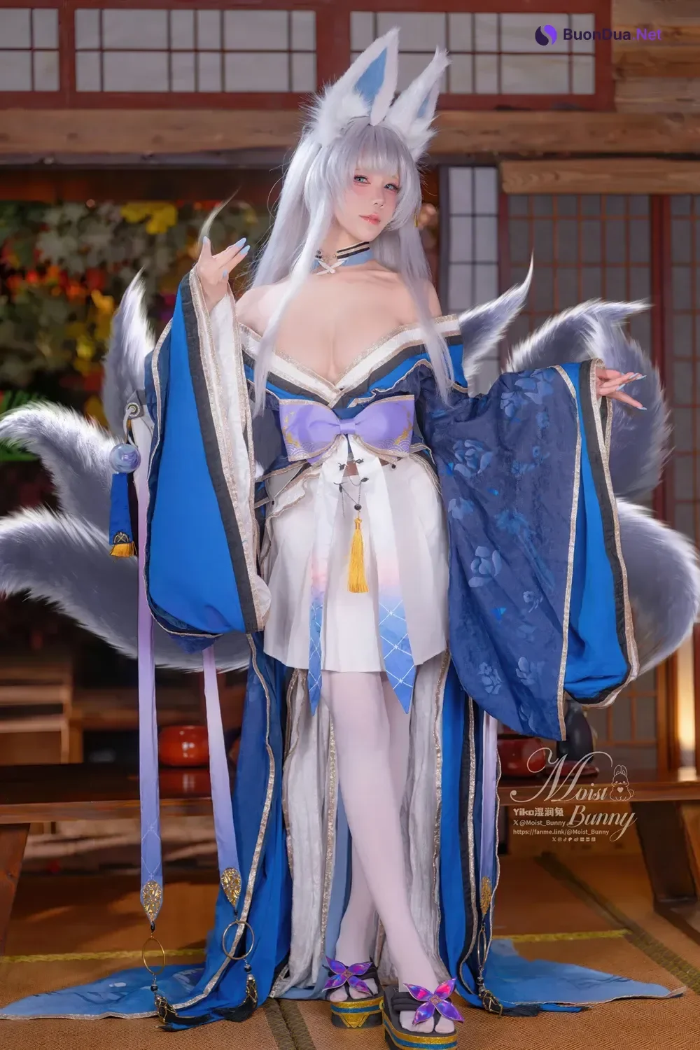 Cosplay 黏黏团子兔 – 碧蓝航线 信浓 - Photo 2