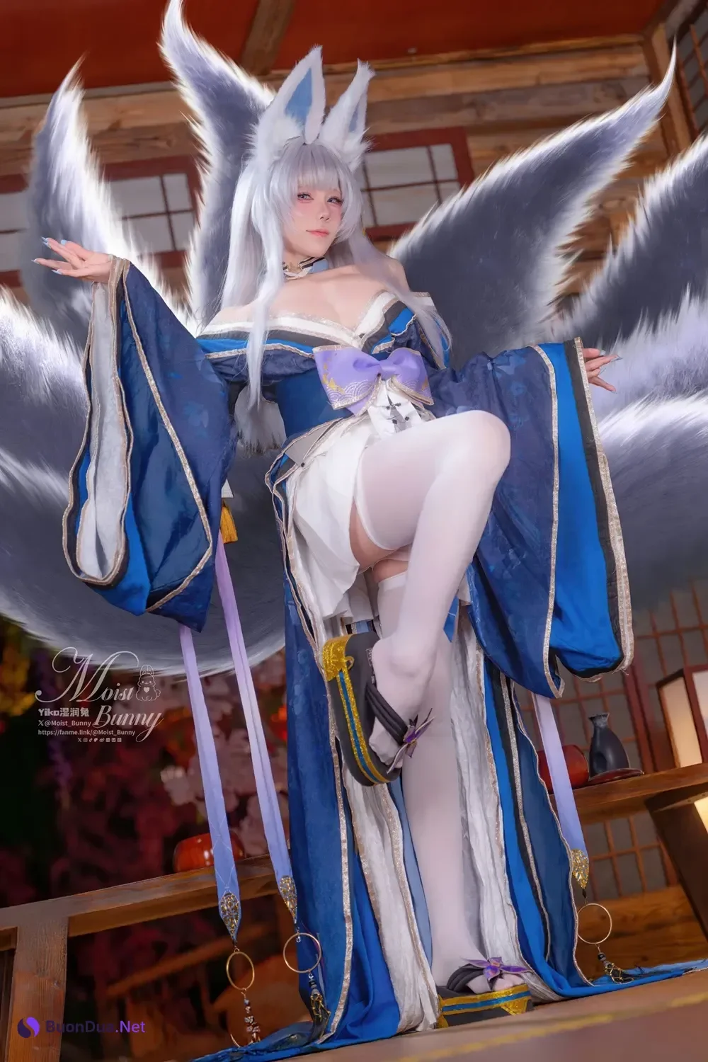 Cosplay 黏黏团子兔 – 碧蓝航线 信浓 - Photo 4