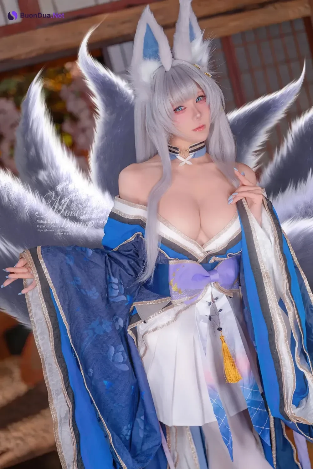 Cosplay 黏黏团子兔 – 碧蓝航线 信浓 - Photo 5