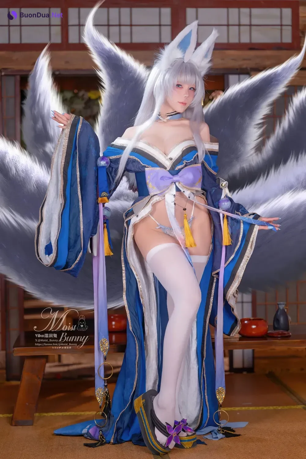 Cosplay 黏黏团子兔 – 碧蓝航线 信浓 - Photo 6