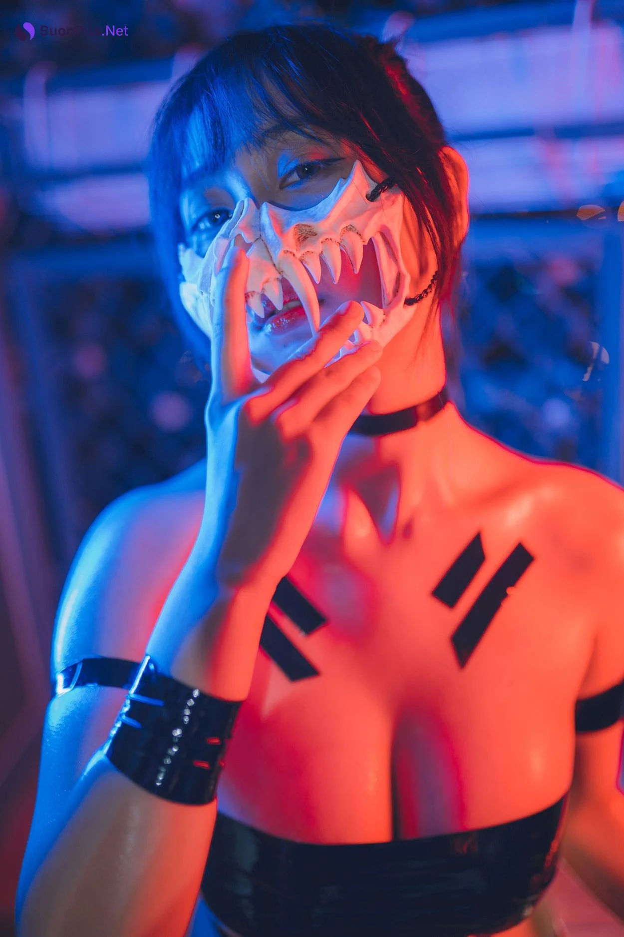 Cosplay 浅安安 黑胶带 - Photo 5