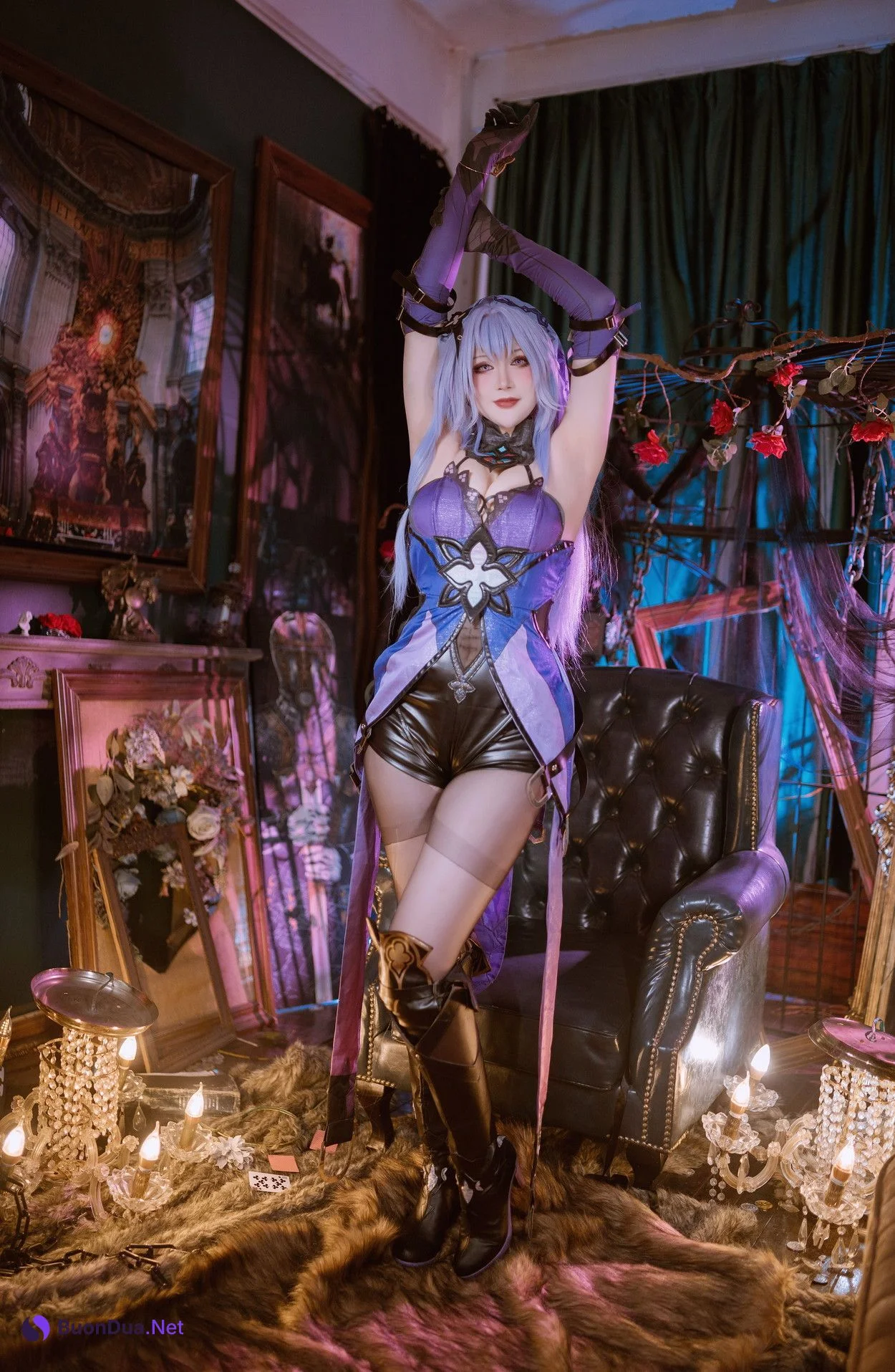 Cosplay 兔胖胖 黑天鹅 - Photo 14