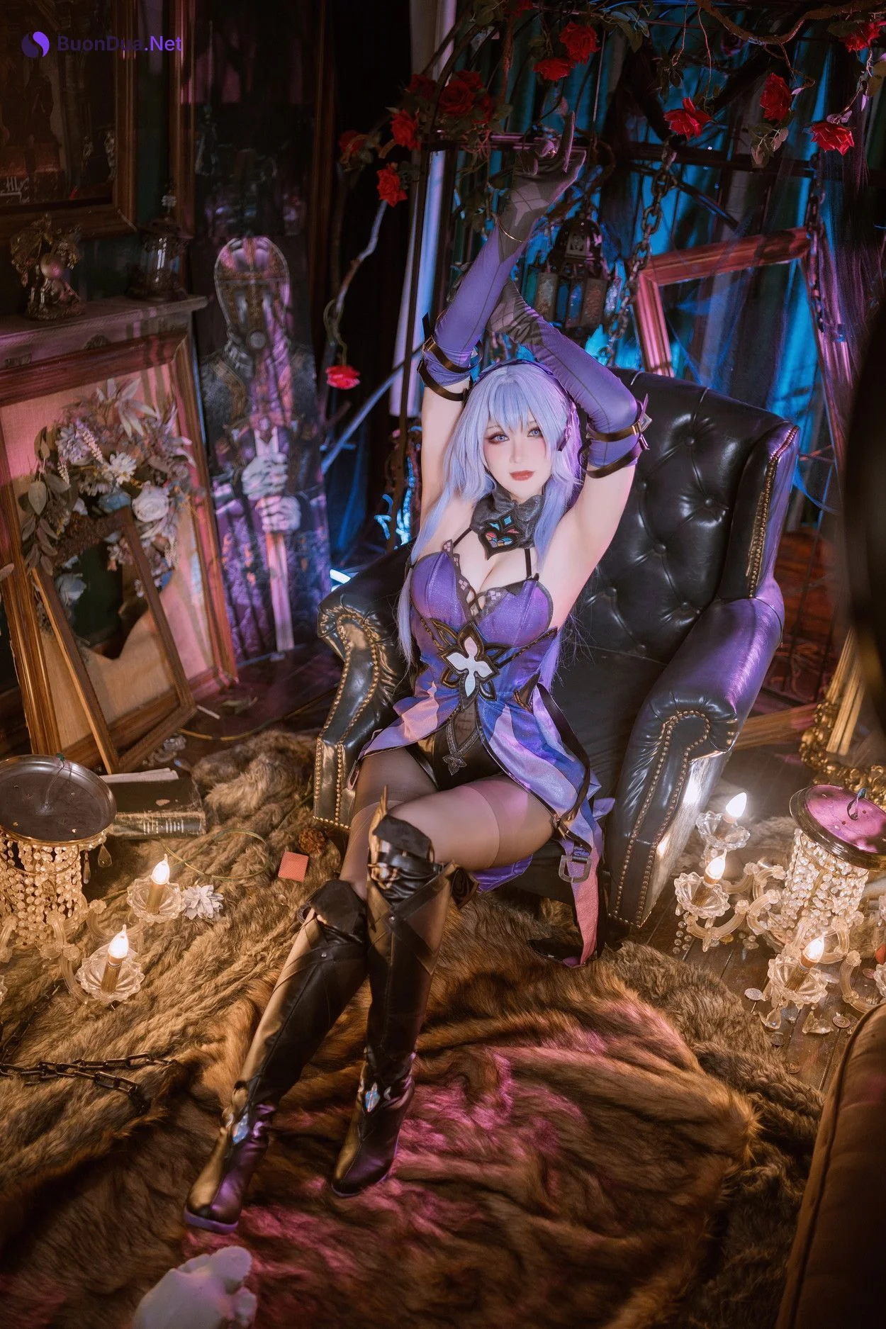 Cosplay 兔胖胖 黑天鹅 - Photo 2