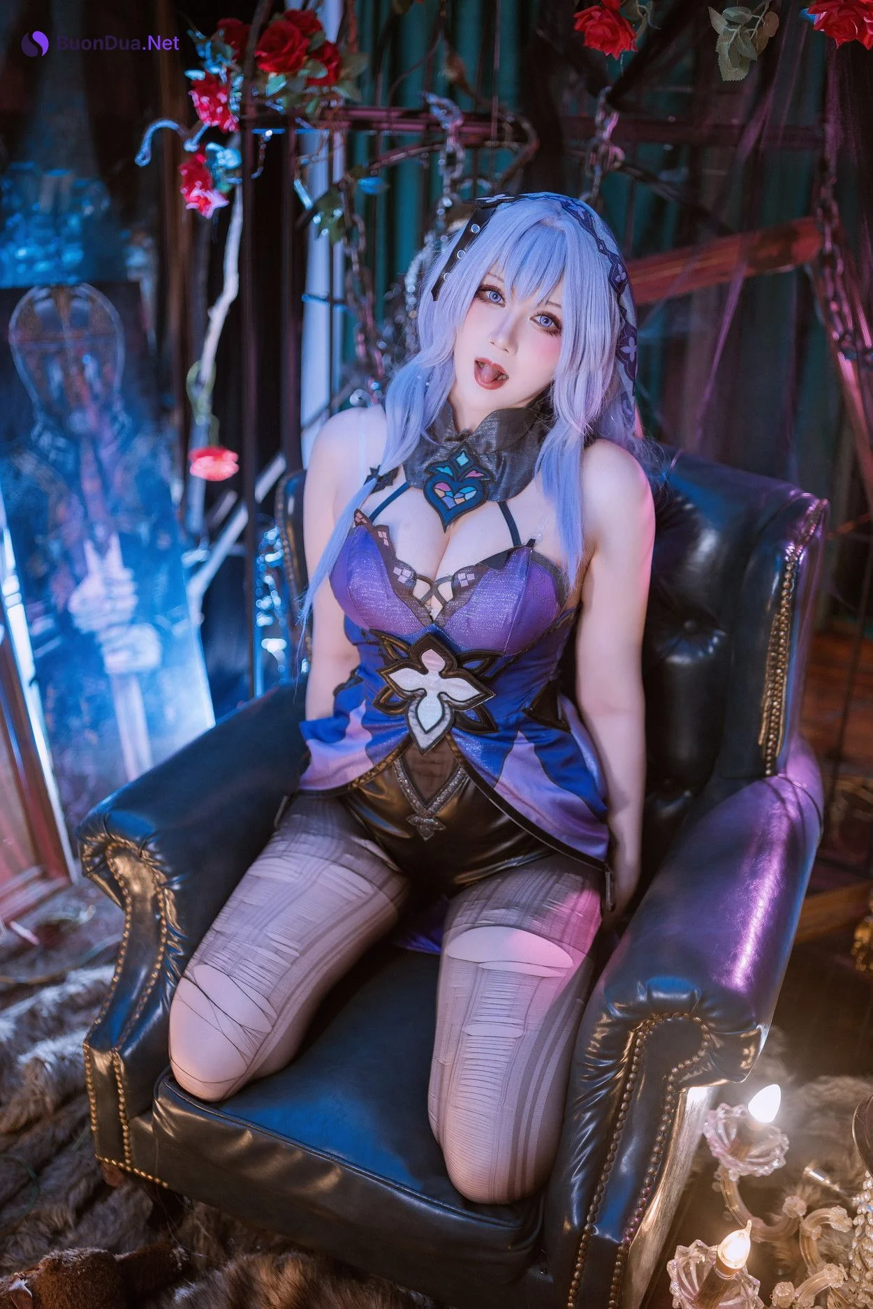 Cosplay 兔胖胖 黑天鹅 - Photo 4