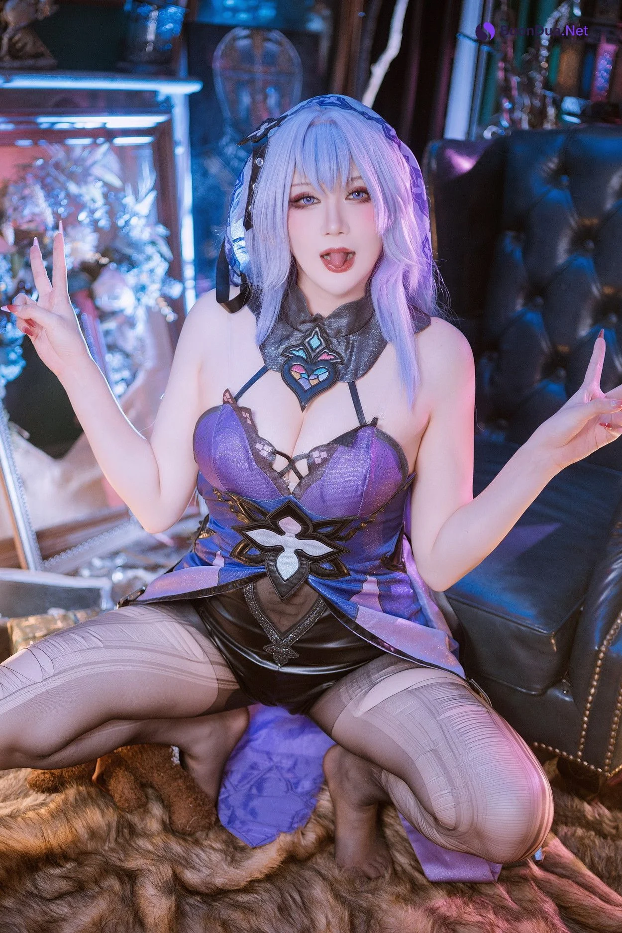 Cosplay 兔胖胖 黑天鹅 - Photo 9