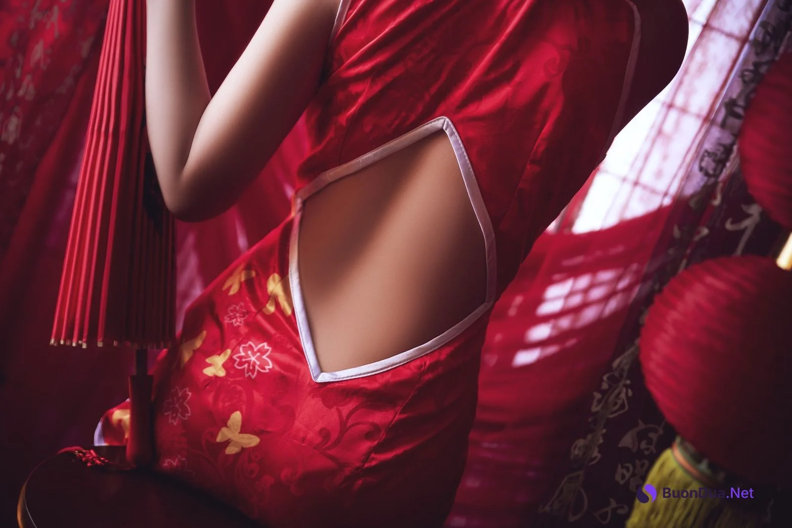 Cosplay 面饼仙儿 雷姆旗袍 - Photo 20