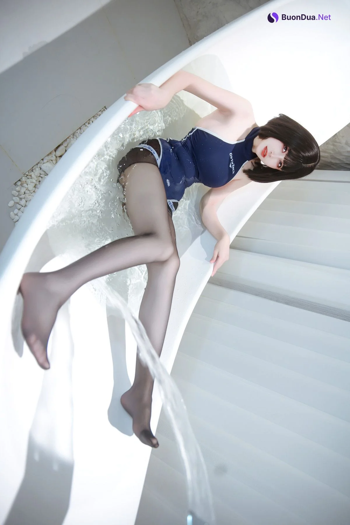 Cosplay 鹿八岁 竞泳水着 - Photo 16