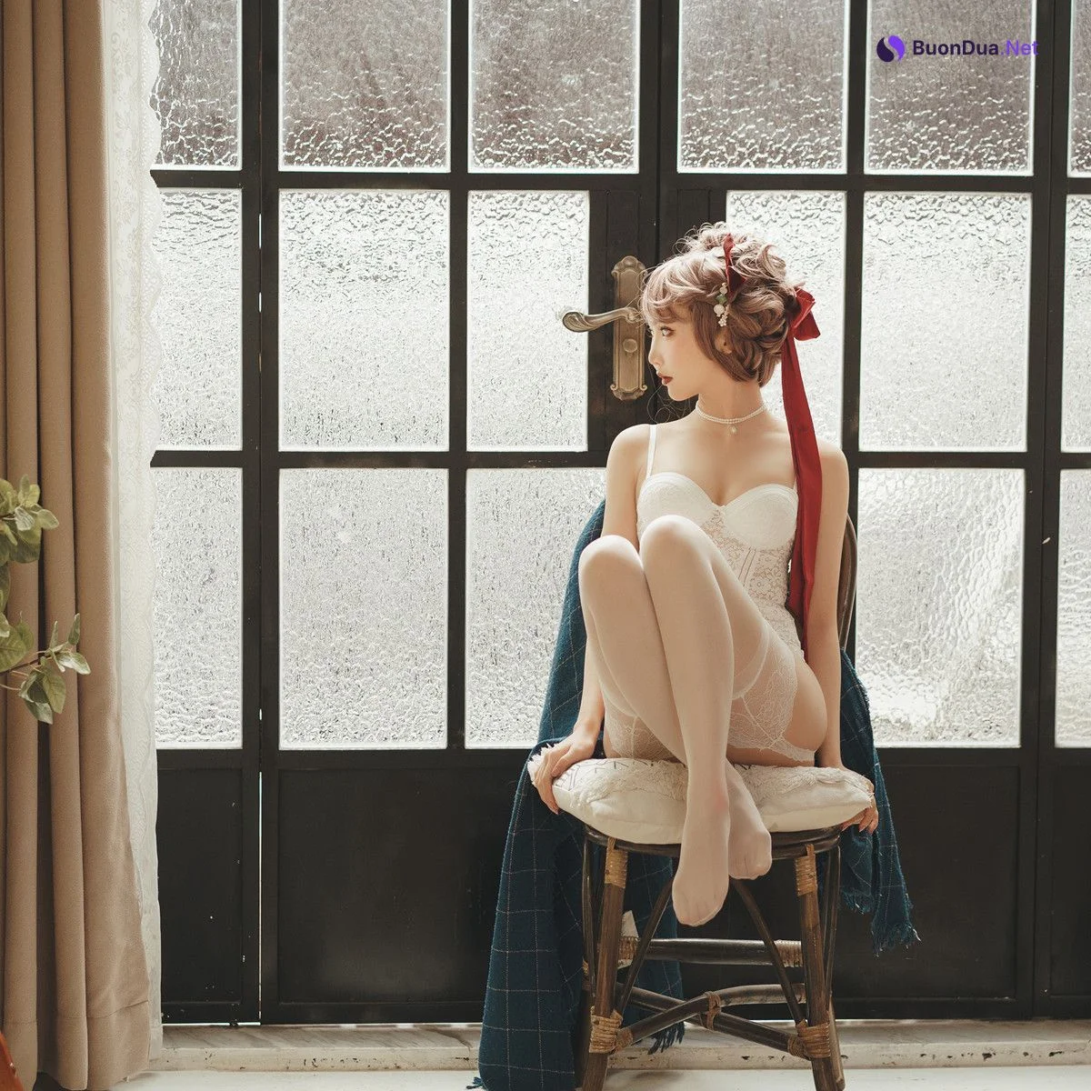 Cosplay 面饼仙儿 法式内衣 - Photo 20