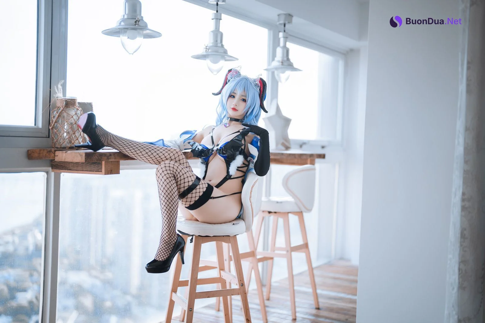 Cosplay 桜井宁宁 甘雨 - Photo 12